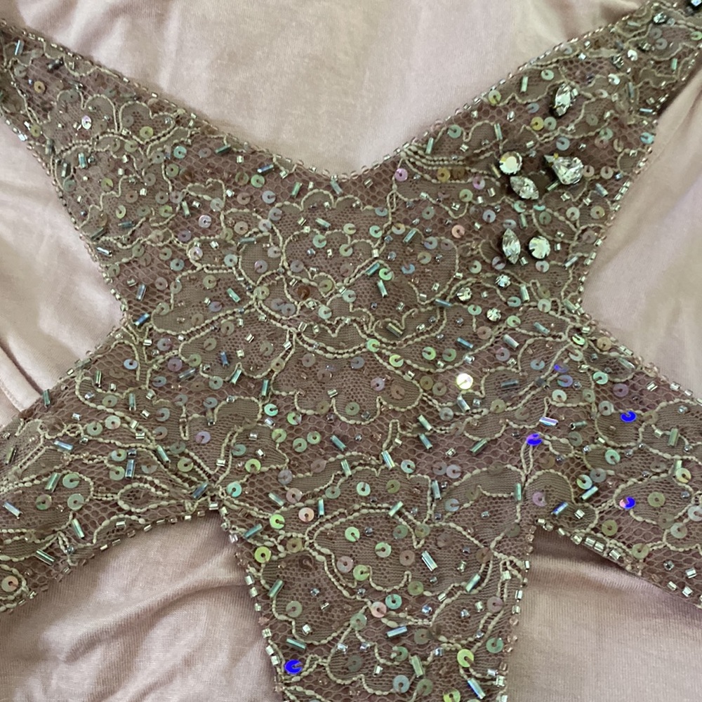 Rebecca Taylor Sequin Star Back Tank Topπππ - Picture 9 of 13